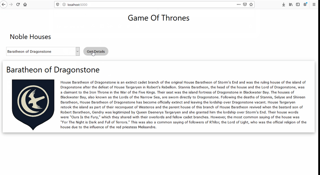Blazor WASM Application